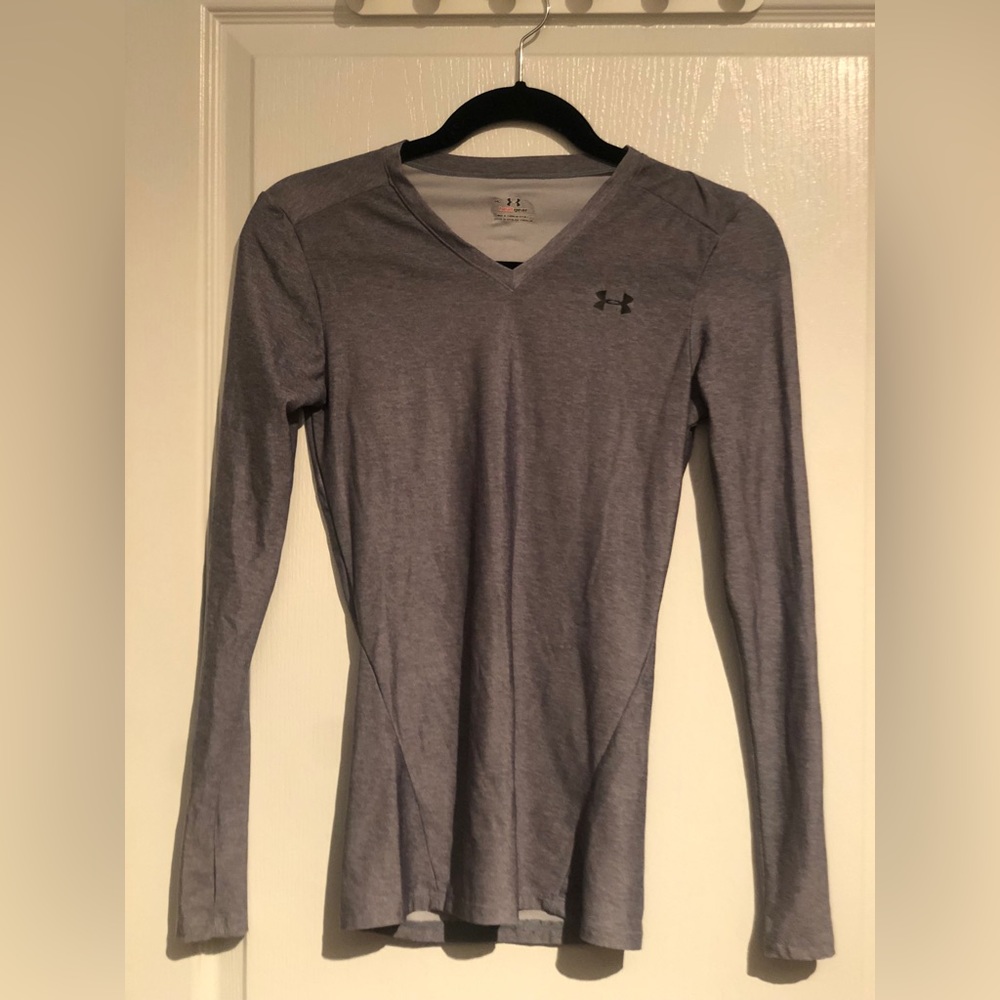 Under Armour Long-sleeve Compression Shirt Gray